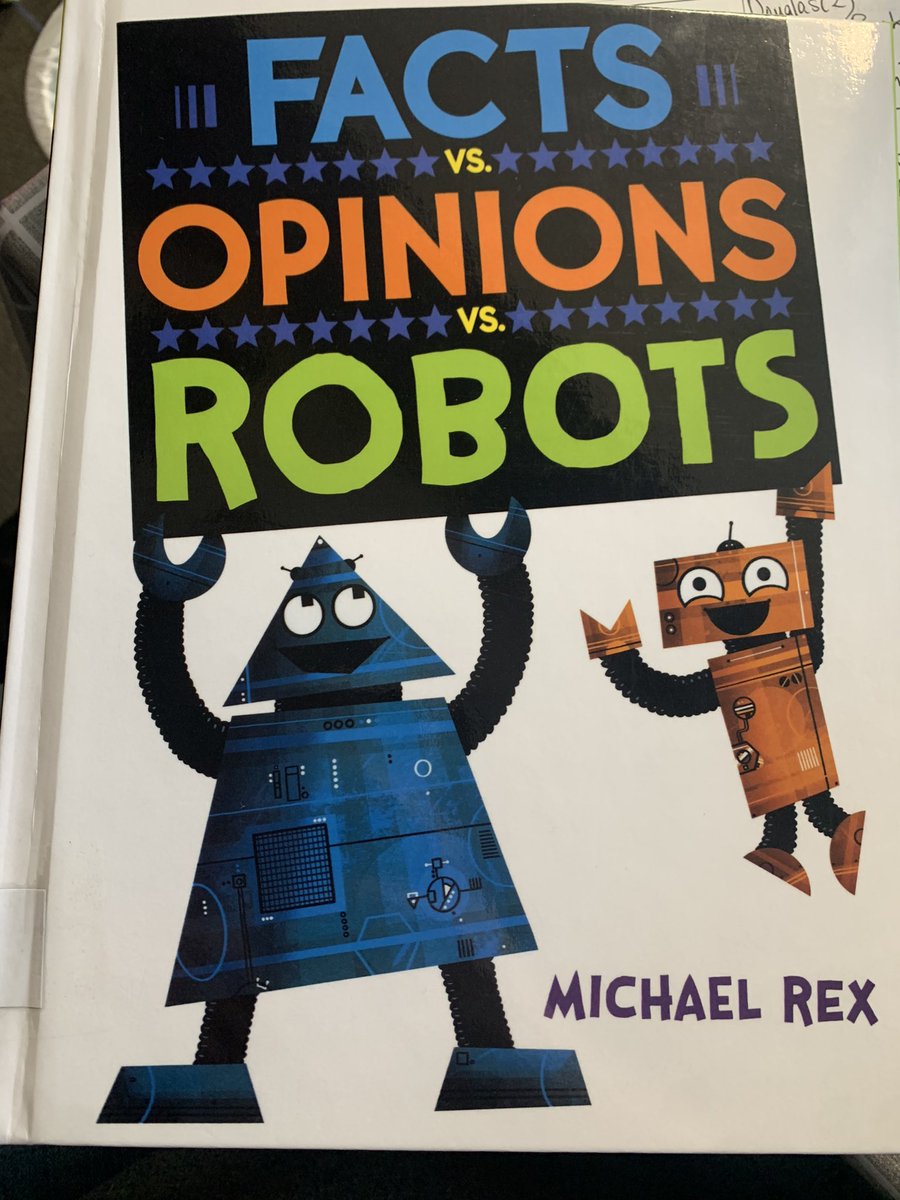LRE_Library's tweet photo. This has been THE BEST book to reinforce facts and opinions with first grade! They all had a much better understanding after our read aloud. https://t.co/xq17O06HcE