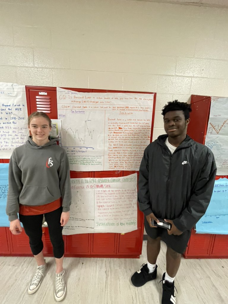 GustinEdVenture's tweet photo. Building skills for argumentation and presentation. Using a @Data_Nuggets to introduce forestry in our storyline and showcase how it relates to all our previous units! @ArgumentDriven we are having them build boards out of the research! Practice all around. @CHS_Warriors https://t.co/CFcxBGTHT8