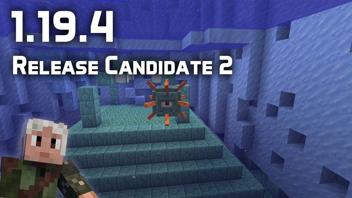A second Release Candidate showed up for Minecraft 1.19.4 - here's a quick look at the fixes! #minecraftemployee youtube.com/watch?v=2SRFex…