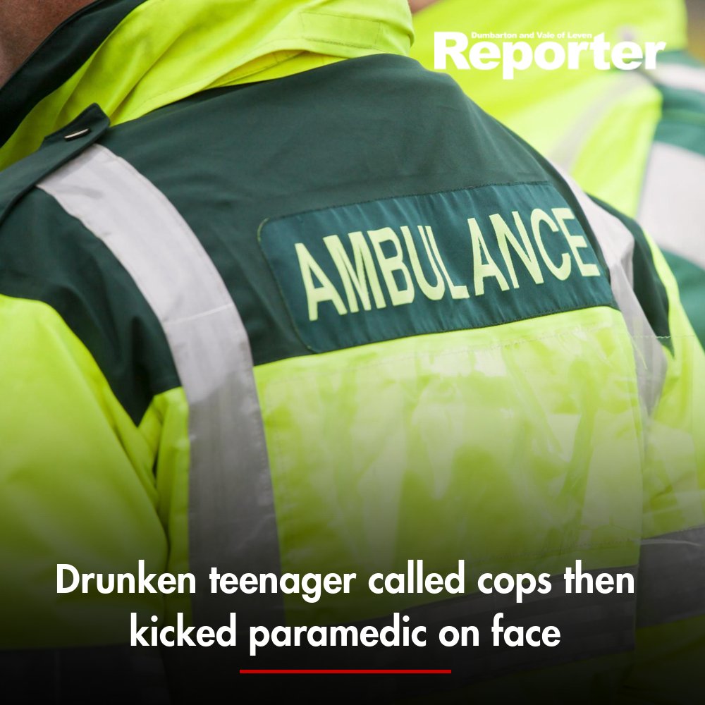 The teenager was warned by the sheriff  to “watch his p’s and q’s”

Read full story here: bit.ly/3J607pi