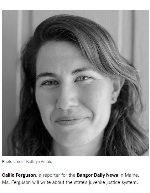 A big congrats to my dear friend @calliecferguson who is one of the seven inaugural local investigative fellows at the <a href="/nytimes/">The New York Times</a>. So well deserved and I can't wait to read your work that comes out of this! 
nytco.com/press/introduc…