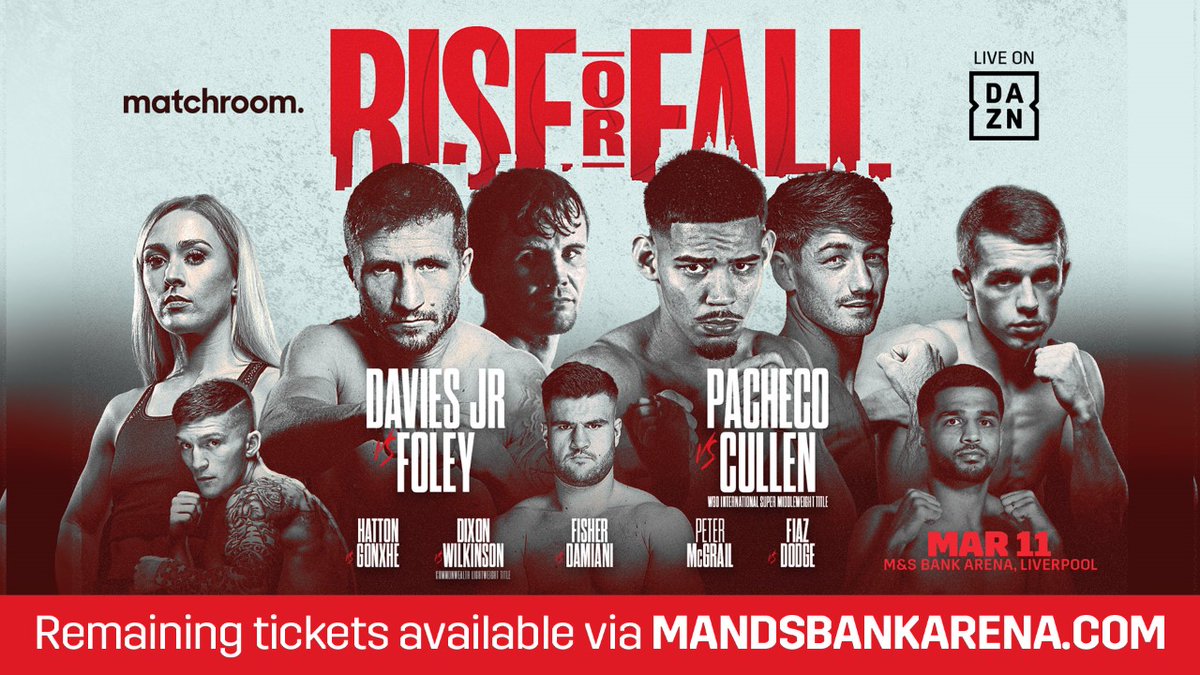 Everton (@everton) on Twitter photo Exclusive competition for Blues. Get behind fellow Toffee <a href="/peter_mcgrail/">Peter McGrail</a> and win 2οΈβ£ VIP tickets for <a href="/MatchroomBoxing/">Matchroom Boxing</a> Rise and Fall tomorrow night at <a href="/MandSBankArena/">M&S Bank Arena Liverpool</a>.
Simply RT for your chance to win. Winner announced at 9pm this evening. π΅ Exclusive competition for Blues. Get behind fellow Toffee <a href="/peter_mcgrail/">Peter McGrail</a> and win 2οΈβ£ VIP tickets for <a href="/MatchroomBoxing/">Matchroom Boxing</a> Rise and Fall tomorrow night at <a href="/MandSBankArena/">M&S Bank Arena Liverpool</a>.
Simply RT for your chance to win. Winner announced at 9pm this evening. π΅