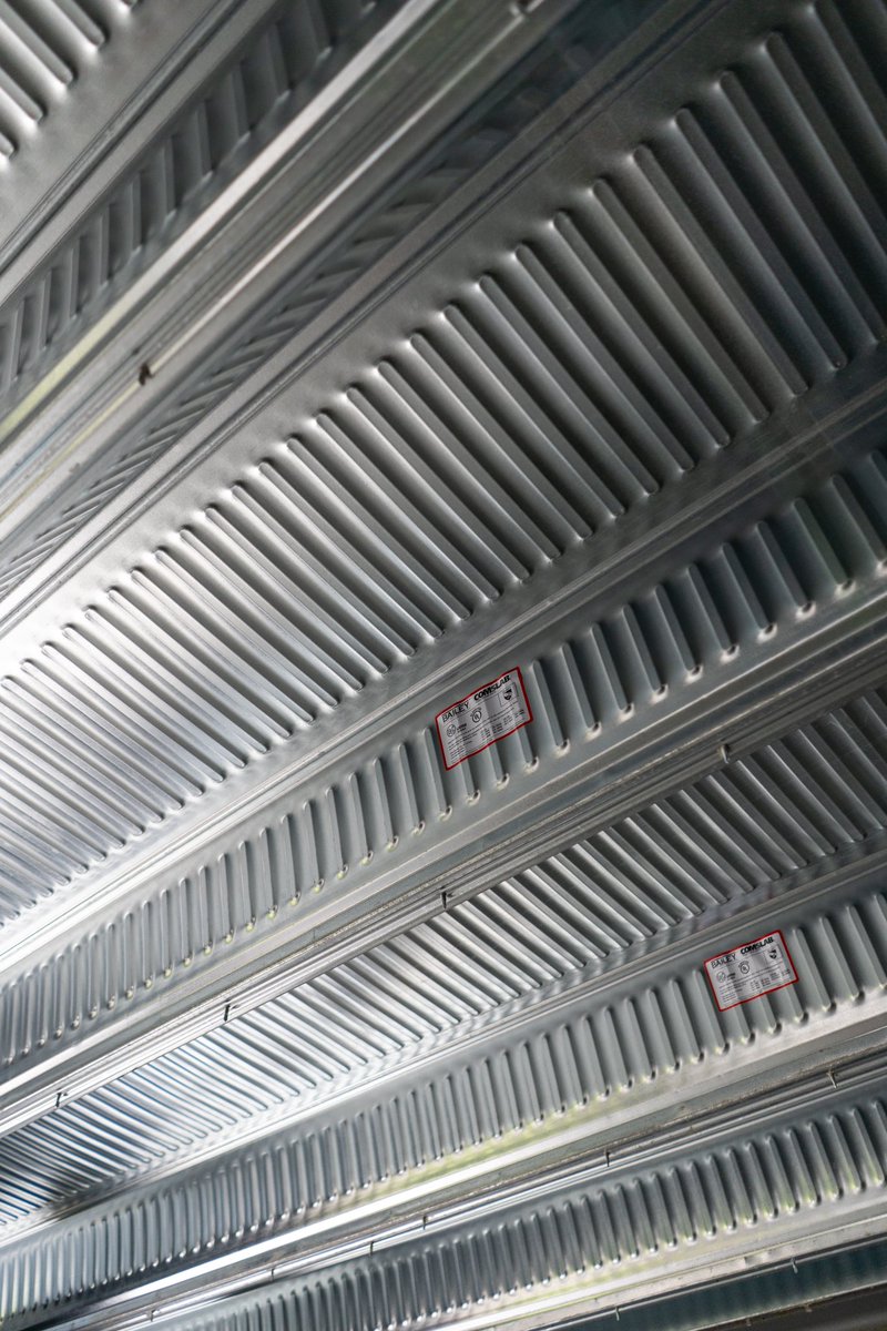 baileymetal's tweet photo. Look at all that #Comslab! Time to build with our long Span Composite Floor System offering performance, improved schedule and cost effectiveness!
#buildwithbailey #baileymetal #comslab #compisitefloor #findyoursolution #onthejob https://t.co/H6cS6DrjIy