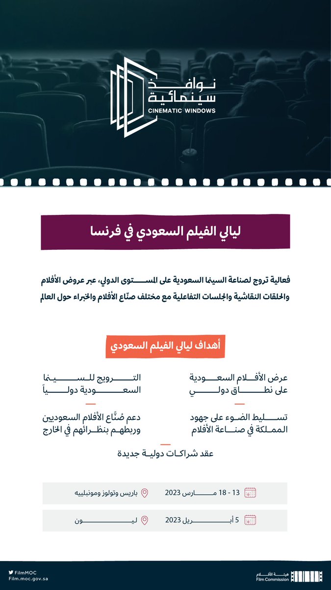 صور: بستة أفلام مميزة.. "ليالي الفيلم السعودي" تجتذب الفرنسيين Fq4C_f6aQAAicYT?format=jpg&name=medium