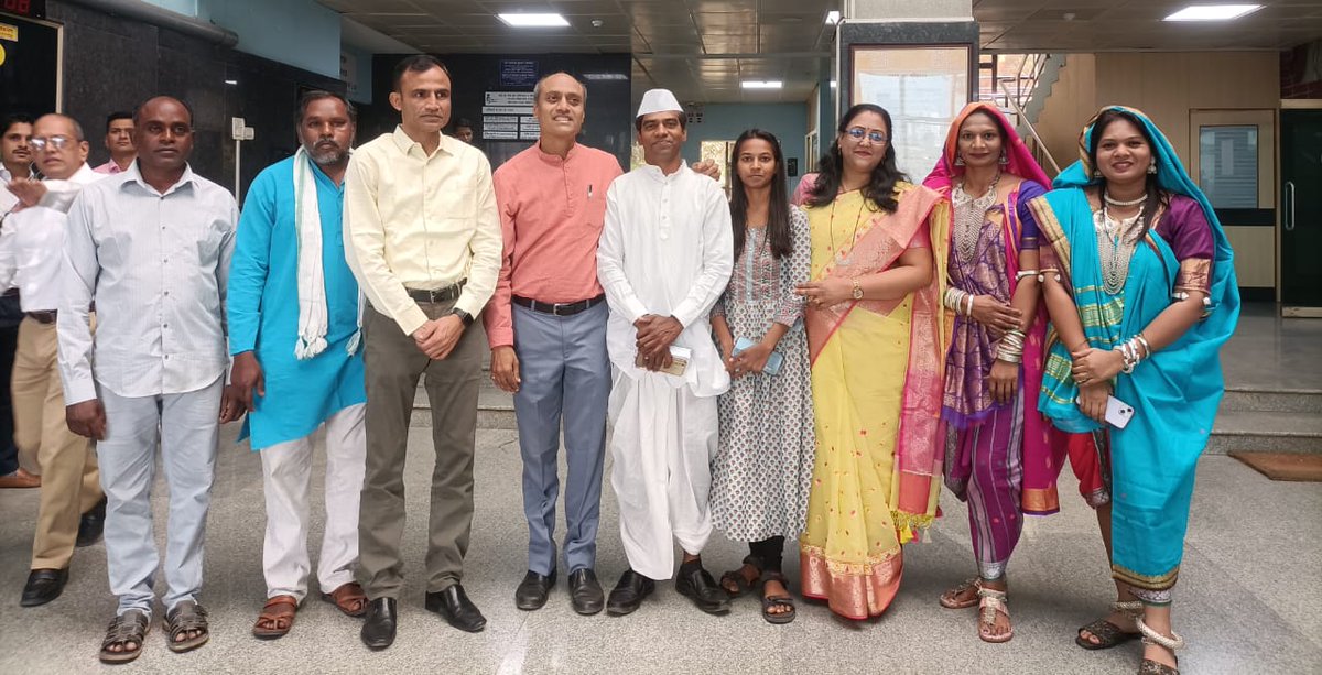 Ganeshhingmire's tweet photo. Always pleasure to be with indigenous communities &amp; beloved farmers, they came from many districts of Maharashtra, 2 days spent with them at Indian Patent Office for GI's Consultative Group Meetings, always proud feeling to represent them,Great Mission for Indian GI is continued! https://t.co/8nSgYarPzM