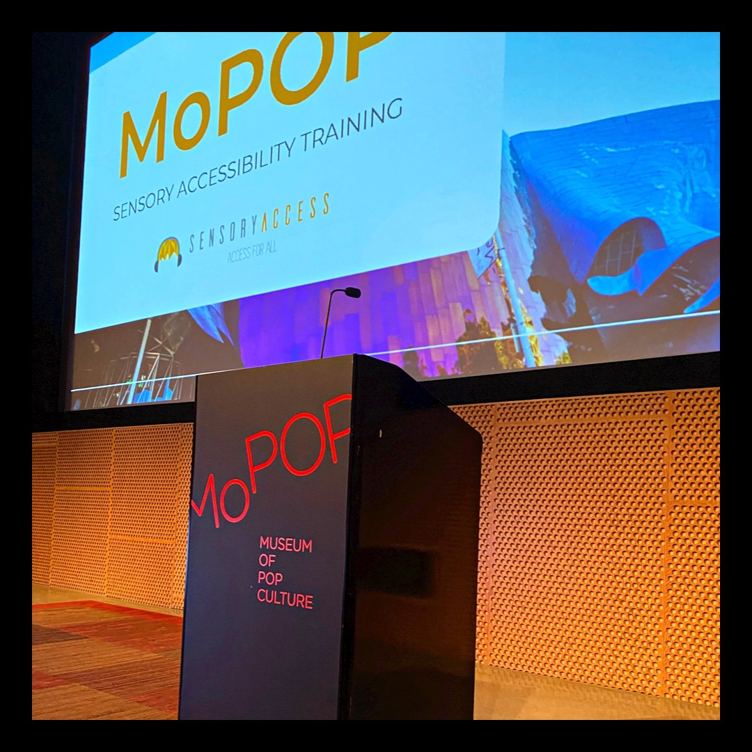 Congratulations to <a href="/MoPOP/">MoPOP</a> for their efforts to increase inclusion for neurodivergent guests! MoPOP staff completed training on sensory accessibility and inclusion, and guests can now check out Sensory Kits! #Neurodivergent #Autism #AccessForAll #Seattle #Sensory #SensoryInclusive