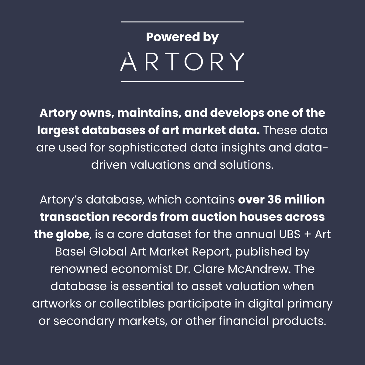 Here, we look at how #YayoiKusama performed at major auction houses over the past 2 years and bounced back post-pandemic. 

#Artory owns, maintains, and develops one of the largest databases of art market data. Stay tuned for more art market insights!

#artdata #artmarket