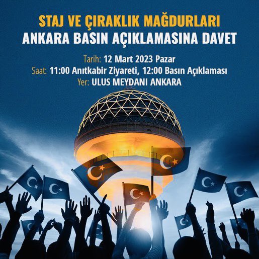 Staj Ssk başlangıcı olsun

#AnkaradaStajFırtınası