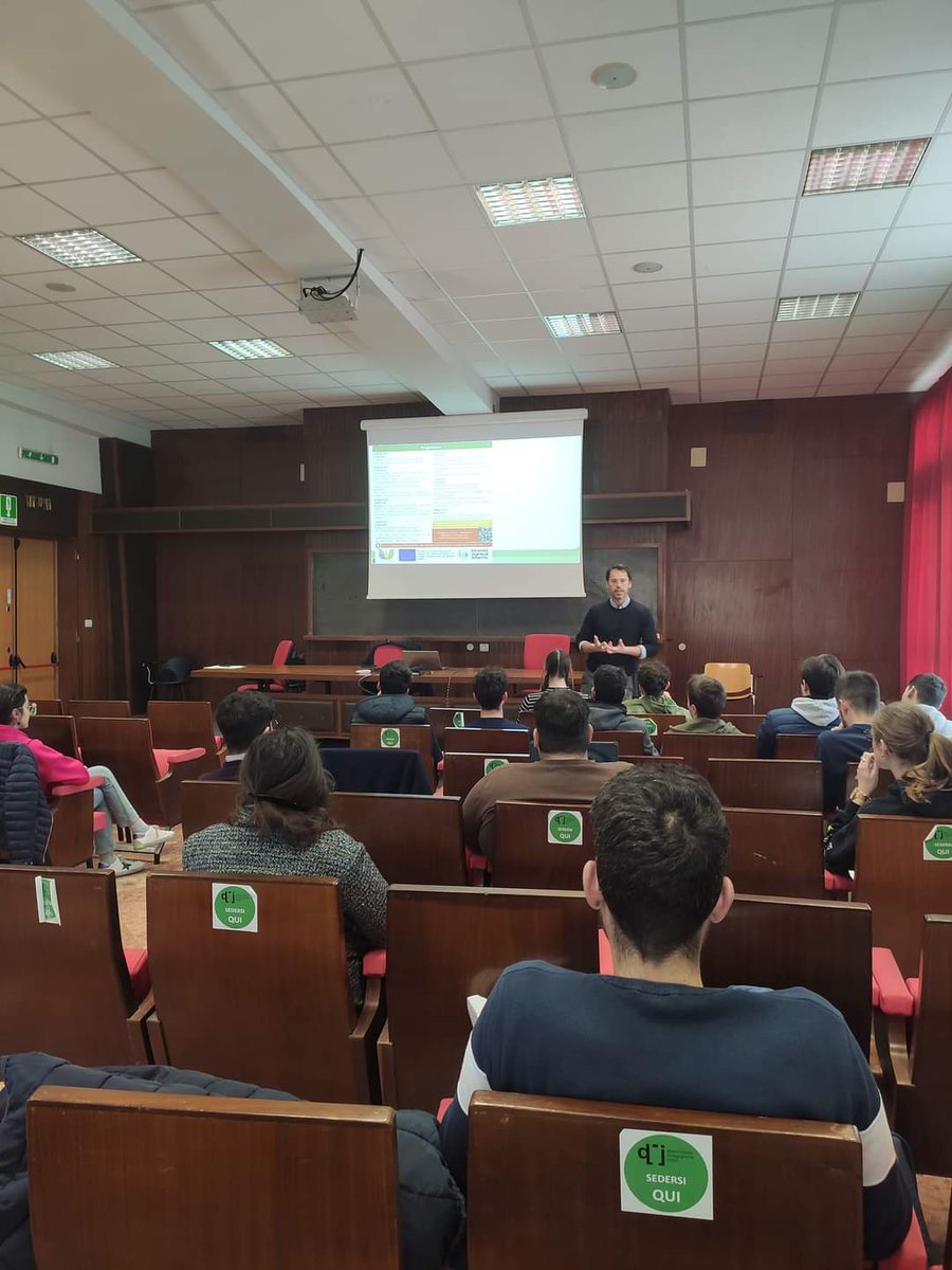 📢🔵🟢Today the first lesson of the IV edition of the FORSEM seminars took place. 💥💯
 Professor Giorgio Mannina presented WiderUptake project dealing with circular economy, water reuse and recovery of resources from wastewater treatment
#education #water #transition #engaging