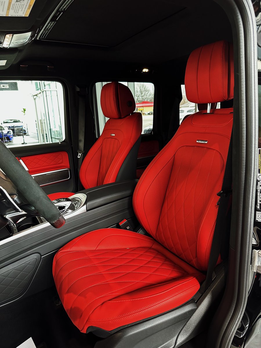 JoeW6_'s tweet photo. Obsidian Black / Classic Red G63 without a Night Package https://t.co/nWsAAdbOIe