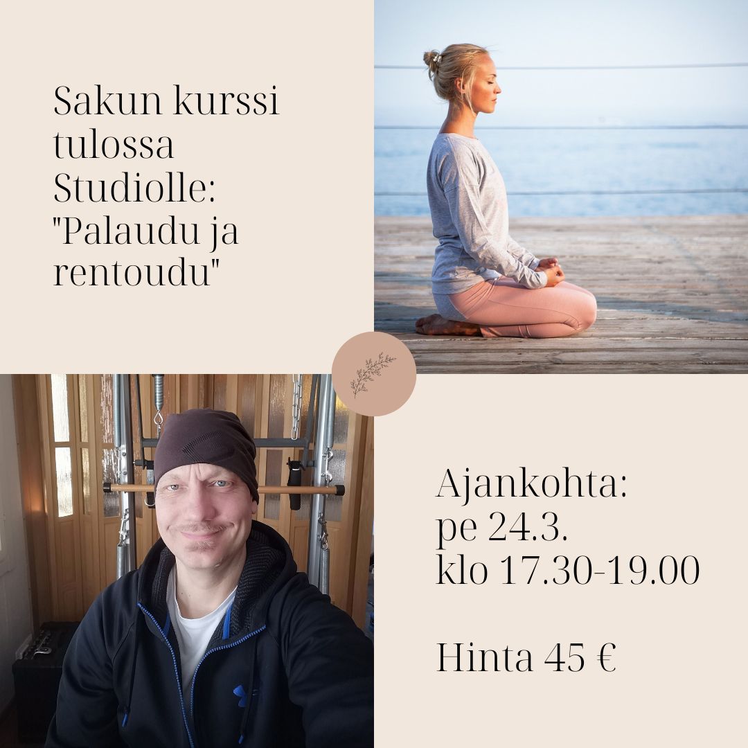 StudioHelsinki's tweet photo. Uusi kurssi -  Palaudu ja rentoudu! - https://t.co/Rt18ImNVQ6 https://t.co/r7ia6qHzek