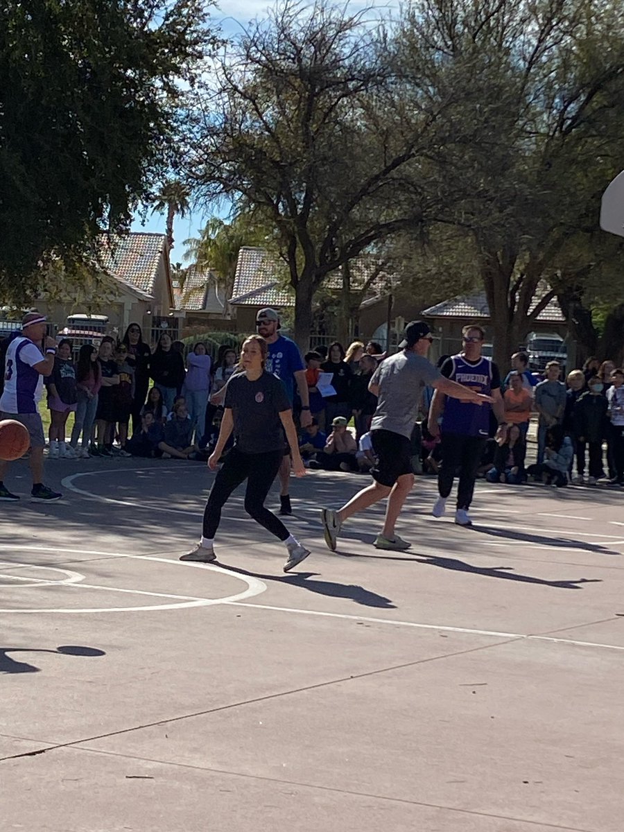 Yet again the teachers have defeated the 6th graders.  Another valiant effort by the students but the teachers win streak continues.  #townemeadows #traditions