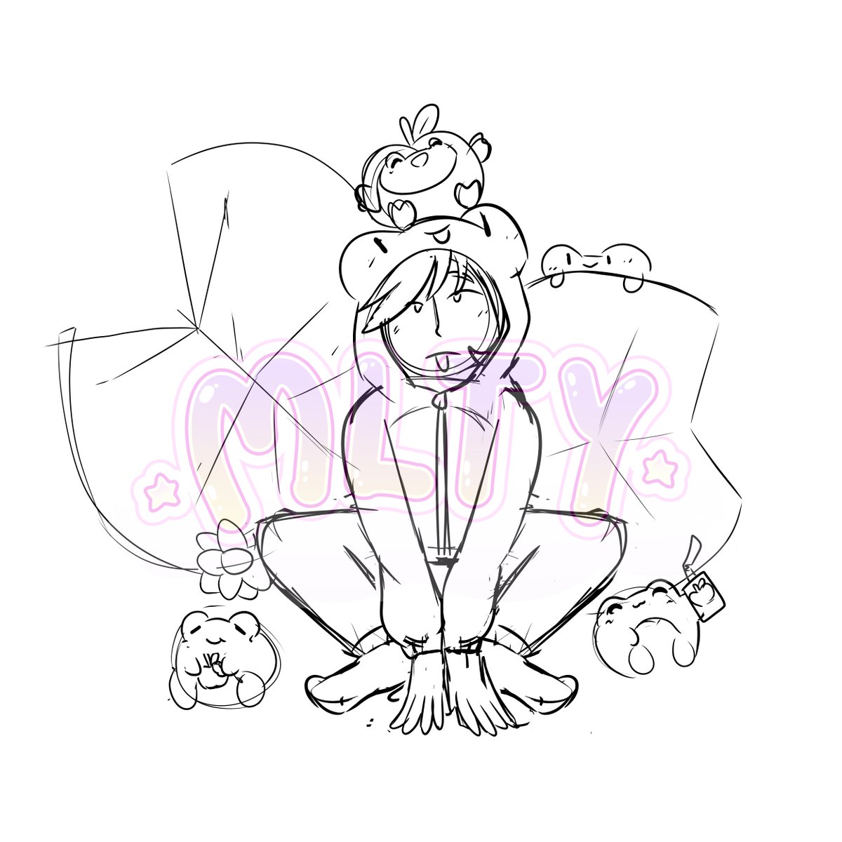 Doodle dump of frog lovers ~