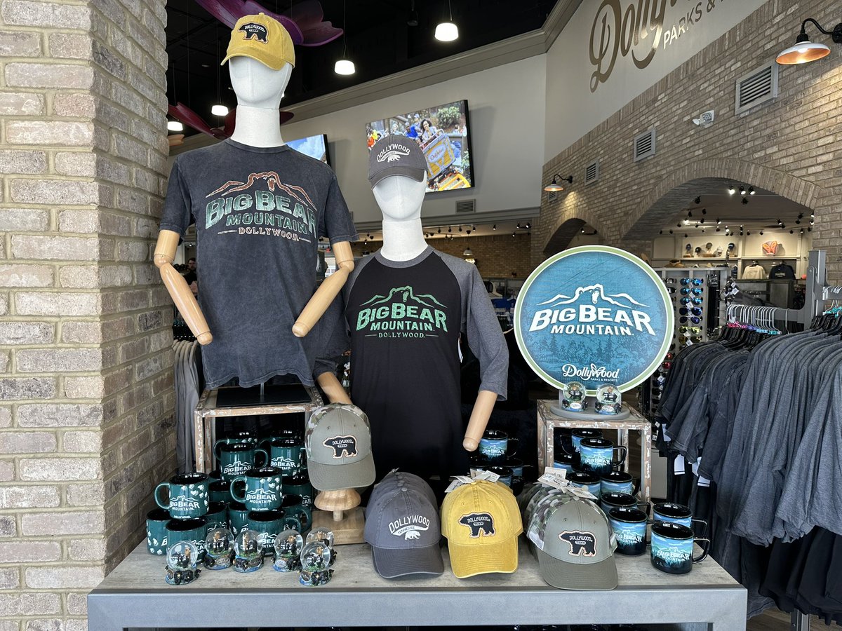 Expedition Theme Park on Twitter "A ton of Big Bear Mountain Merch for