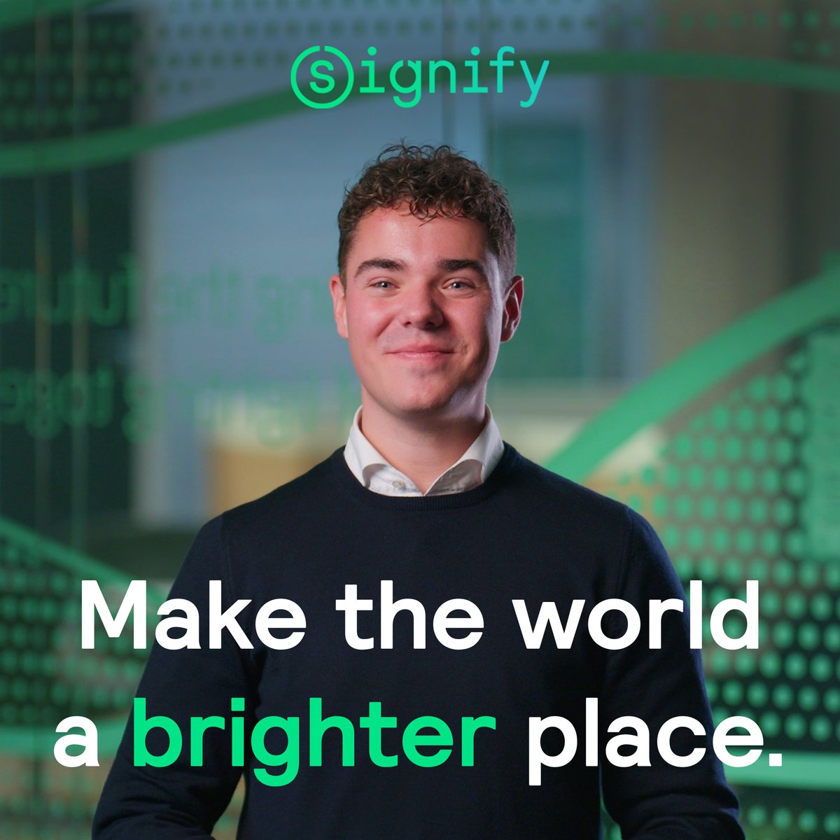 SignifyCompany's tweet photo. Join Signify which supports your career journey and provides an opportunity to create positive impact on the planet and illuminate the future.
Visit our career site to find the right fit for you: https://t.co/GUanV6w51k
#BrighterLivesBetterWorld #SignifyLife #GreaterTogether https://t.co/qrc4EMJQH1