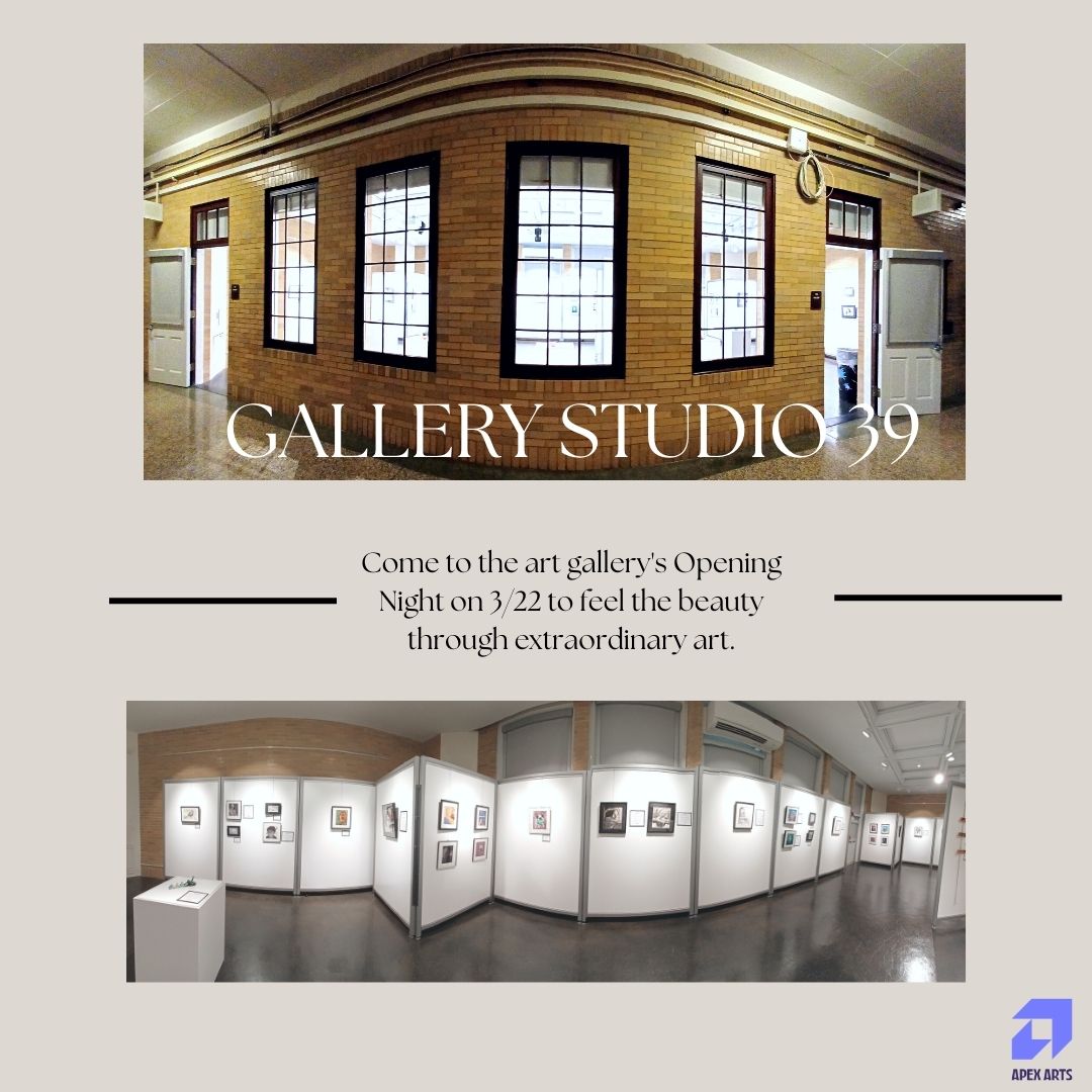 ApexArts_aacps's tweet photo. Currently on view at the Gallery at Studio 39: Apex Arts Vertical Exhibit. Come check out work from Visual Arts students at Bates, Brooklyn Park, and Annapolis. The gallery is open daily.
#artsmagnet #aacpsawesome #exhibition #artexhibition #createyourwayup https://t.co/ASn1agLyJ5