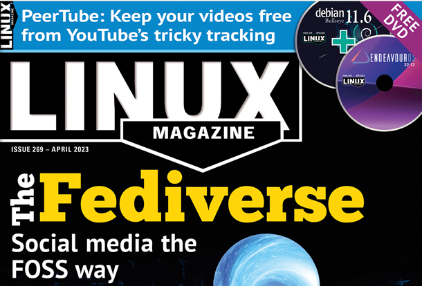 linux_pro's tweet photo. April 2023 issue "The Fediverse" is available now! For fastest service, buy your copy here https://t.co/AR9sNFEPAL #Linux #Fediverse #Mastodon #diaspora #PeerTube #Pixelfed #OpenSource #SMath #authentication #FOSDEM #kernel #tools #endeavorOS #Golang #Debian #RaspberryPi #privacy https://t.co/znOhFQPM3r