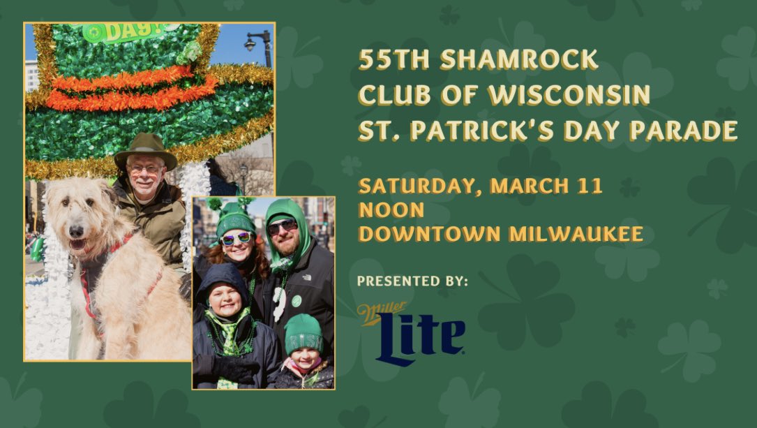 ☘️ We’re opening our doors early for the parade 

We will be open Saturday Am at 10:30 for all the parade action ☘️

- Drink Specials 🍻
- Brunch 🥞
- Hot Spiked Jameson Coffee ☕️ 
- Hot Chocolate 🍫 

Stop in, grab a drink and stay warm 

#craftbeer #bacon #mimosas #food