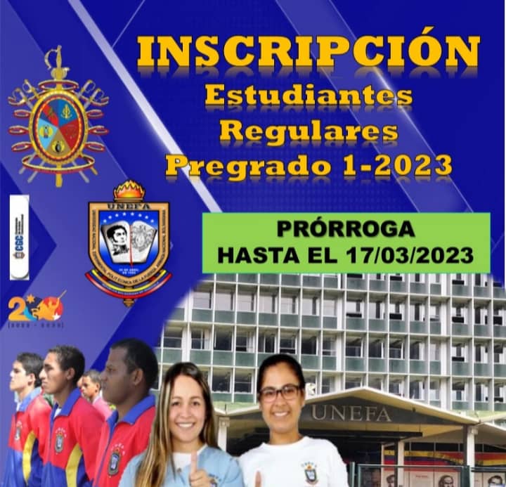 otaizacastillo's tweet photo. #10Mar || ¡Atención! se da inicio a la jornada de inscripción para los Estudiantes Regulares, Pregrado 1-2023. #Unefista @NicolasMaduro @angiolillofp 

UNEFA Excelencia Educativa, Abierta al Pueblo. https://t.co/EoBM4WBod9