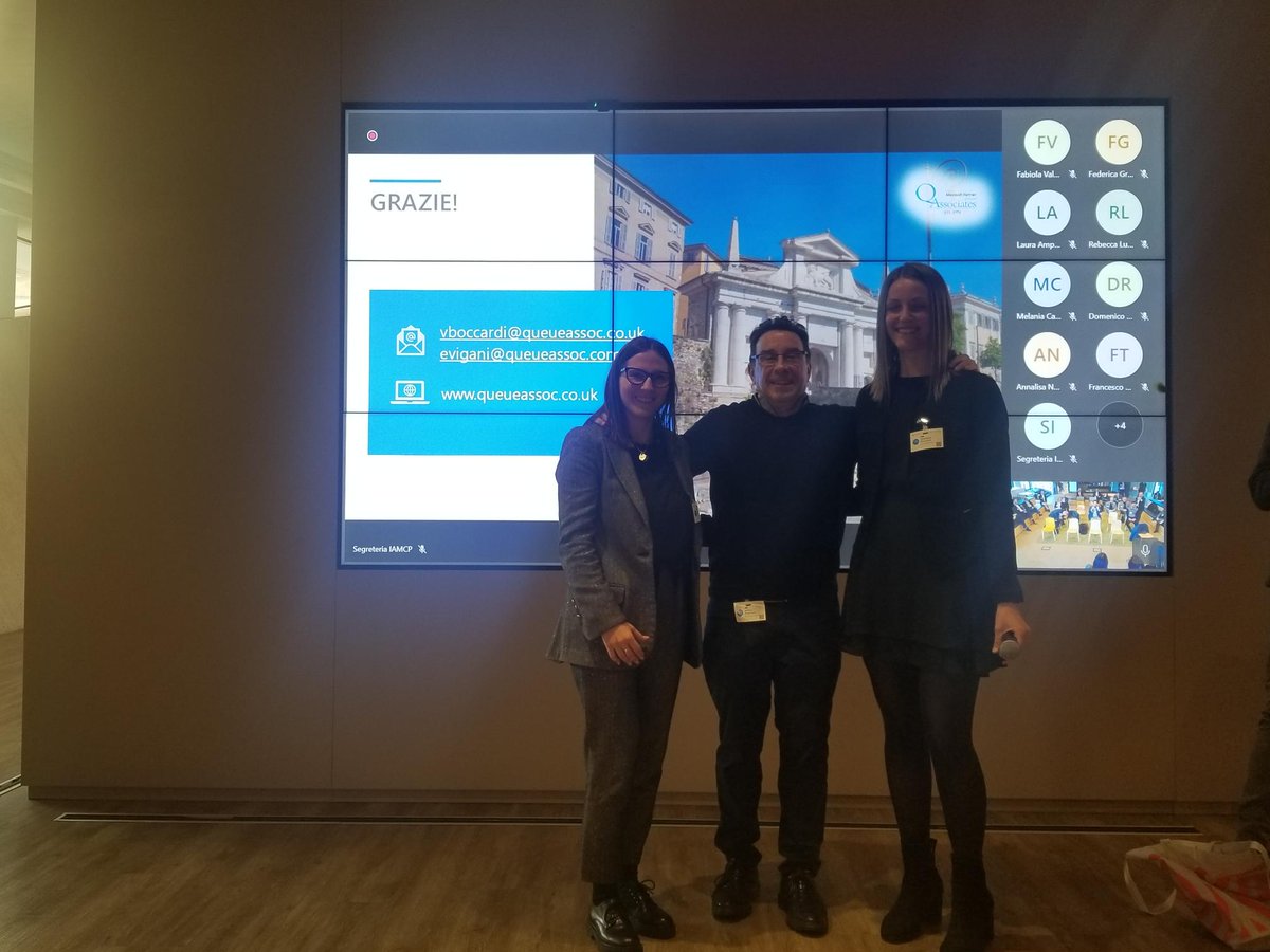 #QueueEMEA team introduced @QueueAssoc_UK to the #microsoftpartnernetwork during the @IamcpItalia meeting at the Microsoft House in Milan!

@goldstein_jeff, Managing Director, @QueueAssoc_UK  attended and congratulated the team on their successful presentation!

#mspartner #iamcp