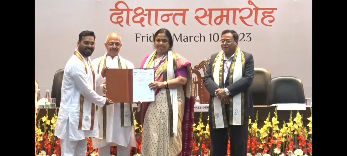 drkapil_kumar's tweet photo. Today I achieved the highest academic degree possible (Though I'll remain a student for life). It's nothing short of a miracle for an average boy like me who somehow passed his class 12th. I was lost and so low in confidence but with perseverance and hardwork https://t.co/PHrqWJjGAW