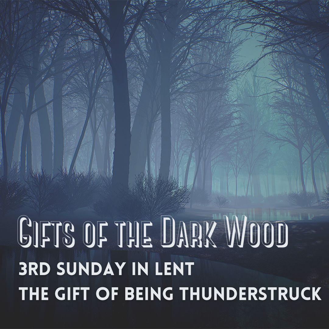 fccdocgc's tweet photo. We will continue our Lenten Series "Gifts of the Dark Wood" this Sunday, focusing on The Gift of Being Thunderstruck. Worship begins at 10:15am! https://t.co/YX0kWPHCpP