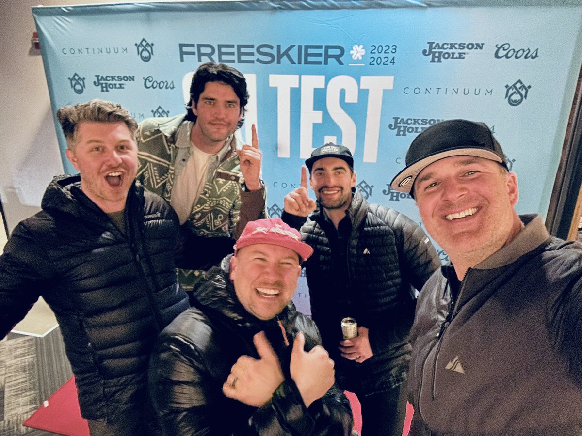 Epic week in <a href="/jhski/">Jackson Hole</a> with <a href="/FREESKIER/">FREESKIER magazine</a> testing 23/24 gear. <a href="/TheSkiMonster/">The Ski Monster</a> 
#smileforkyle