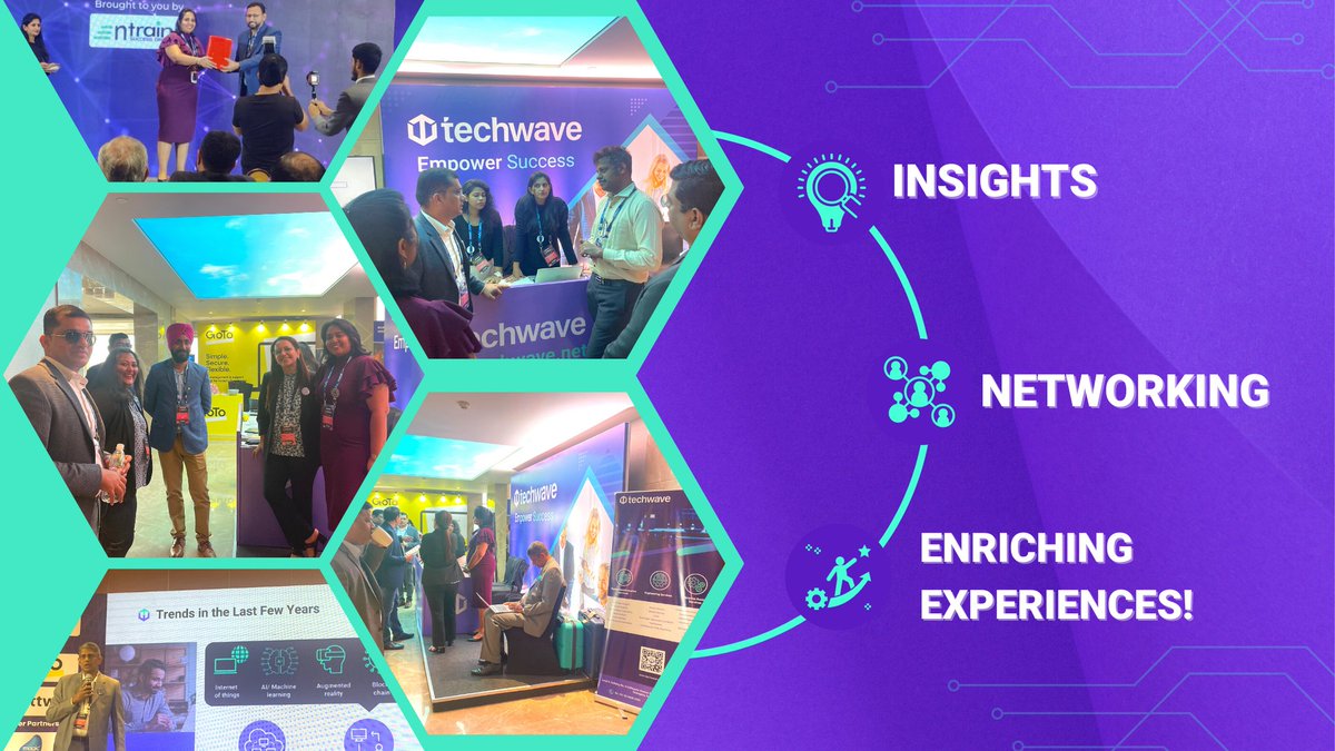 TechwaveC's tweet image. Smart CIO Summit was a huge success! 
Techwave was thrilled to become a part of the event and engage with top minds in the industry for an enriching experience. 

#techwave #CIO #CIOsummit #IT #tech #Industry #IndustryEvents #ITevents  #empower #technology #empowersuccess