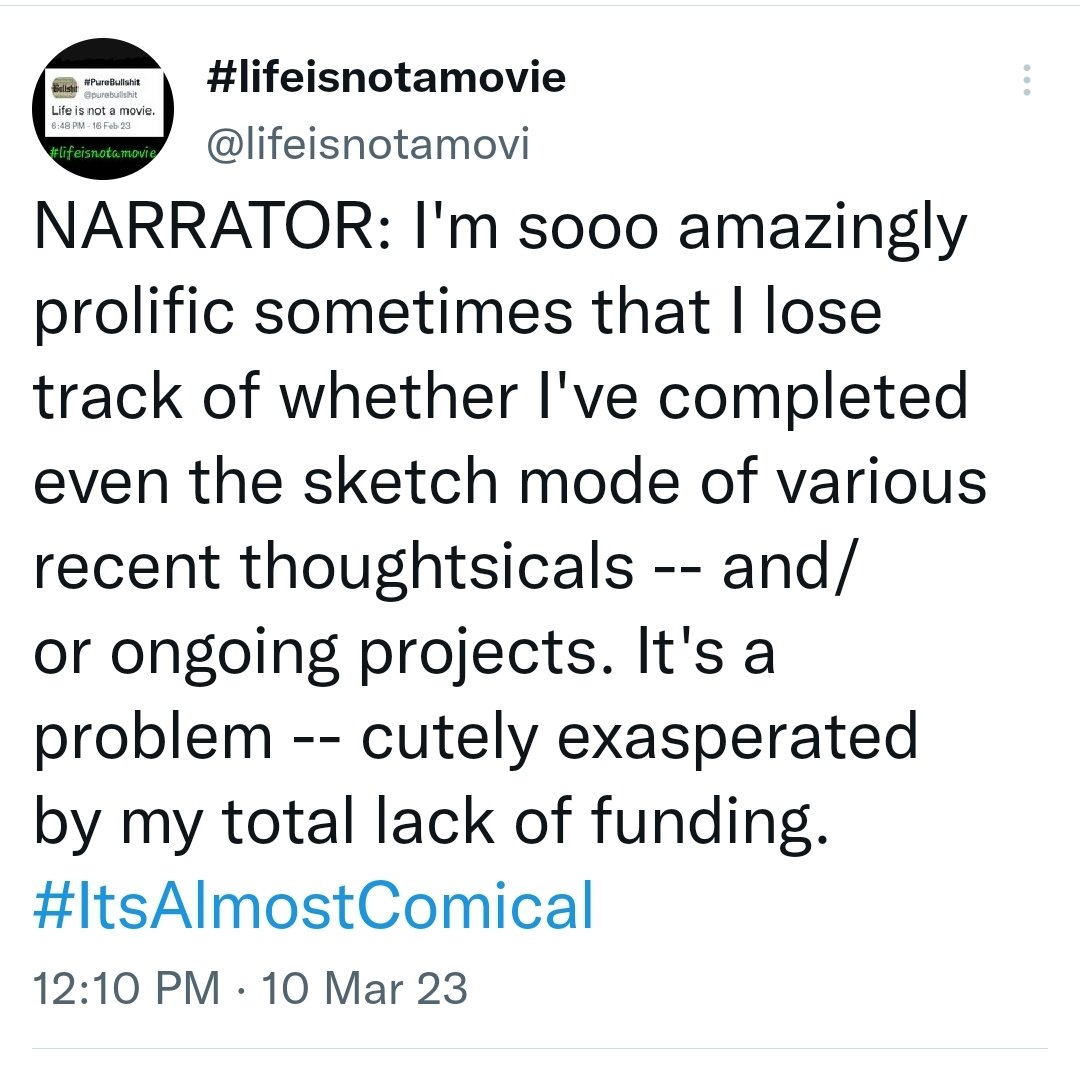 purebullshit's tweet image. #lifeisnotamovie -- #TaskOverload