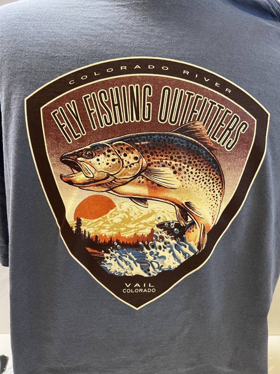 vailflyfishing's tweet photo. We have new FFO Signature custom shirts and hoodies in stock! #flyfishingoutfitters #orvisvail #flyfishing #flyfishcolorado https://t.co/Jcp6WmUoBL https://t.co/rpiMSn3q0F
