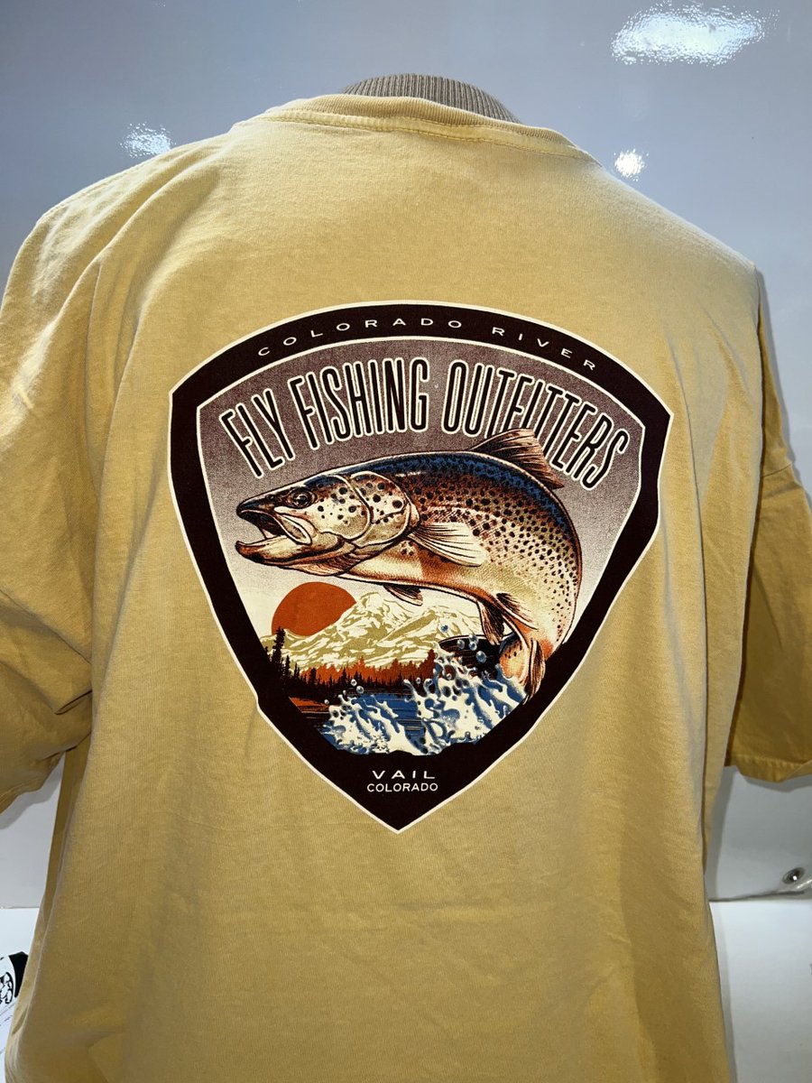 vailflyfishing's tweet photo. We have new FFO Signature custom shirts and hoodies in stock! #flyfishingoutfitters #orvisvail #flyfishing #flyfishcolorado https://t.co/Jcp6WmUoBL https://t.co/rpiMSn3q0F