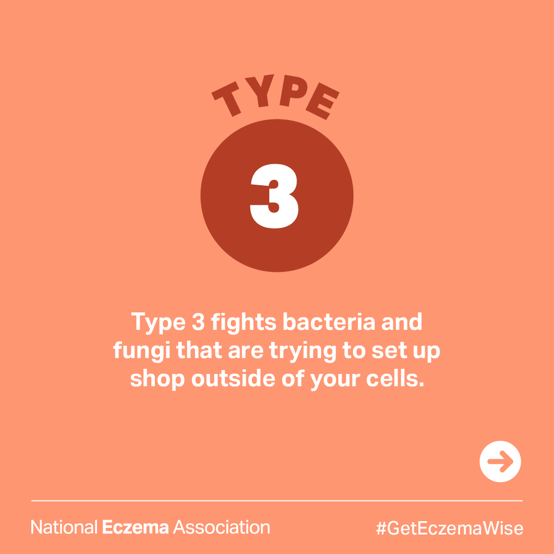 nationaleczema's tweet photo. 80% of people with #atopicdermatitis have type 2 #inflammation in their bodies.
Read more about inflammation and its role in #eczema: https://t.co/CzA9P0tD66
#GetEczemaWise #dermtwitter #inflammatoryskincondition #inflammatorycondition https://t.co/lpXoFpQL8b
