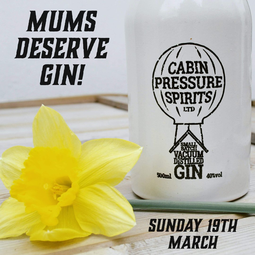 Mother's day is just over a week away so why not head over to our website shop and treat her to a lovely bottle of local gin!
Order soon for nationwide courier delivery, or if you're in RH12/13, select the 'Local Friday' delivery option at checkout for it to arrive on March 17