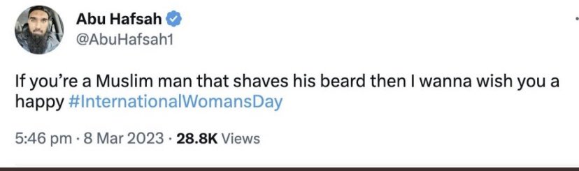 Muslims Of Tiktok On Twitter Shaved Men Might Turn Muslim Men Gay 