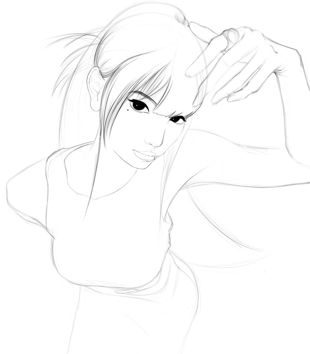 NRedrawn's tweet image. A couple of pieces in progress!! #WIP #semirealismart #comicart