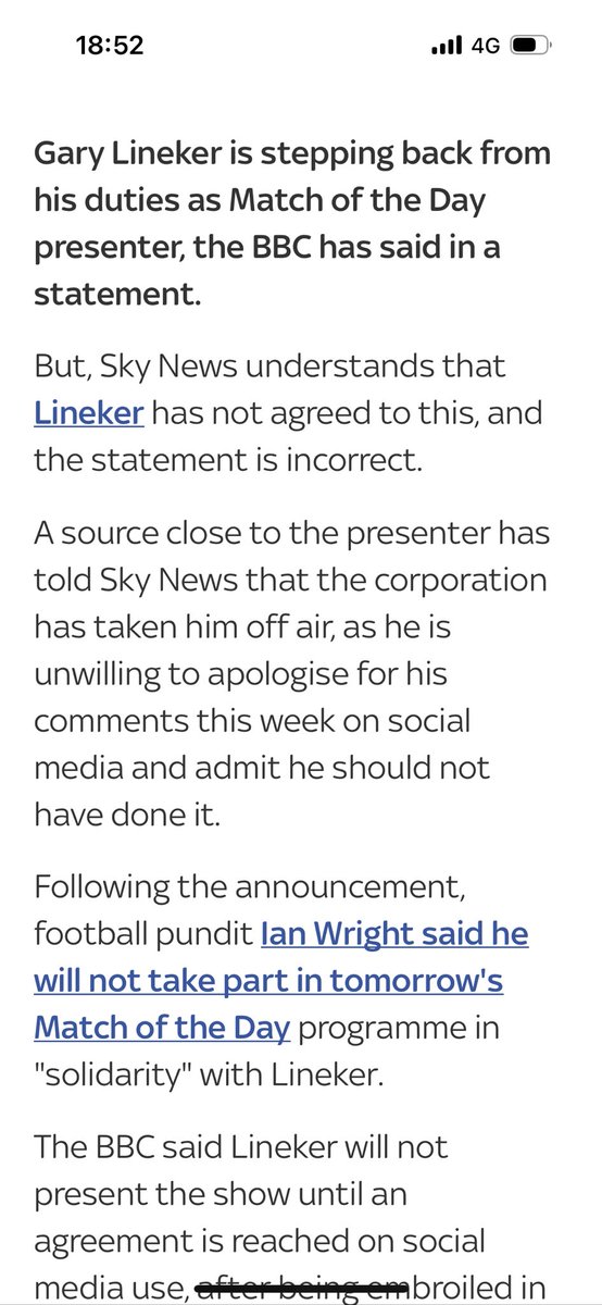 Which Scab will drink from the now poisoned #MOTD challis...? 
#standbyLineker