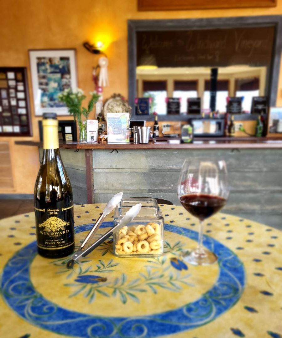 WindwardPinot's tweet photo. Don't let the wild weather dampen your day. Come enjoy some Pinot Noir today we are open from 
10:30 to 5:00 https://t.co/cbsCG5dkIP