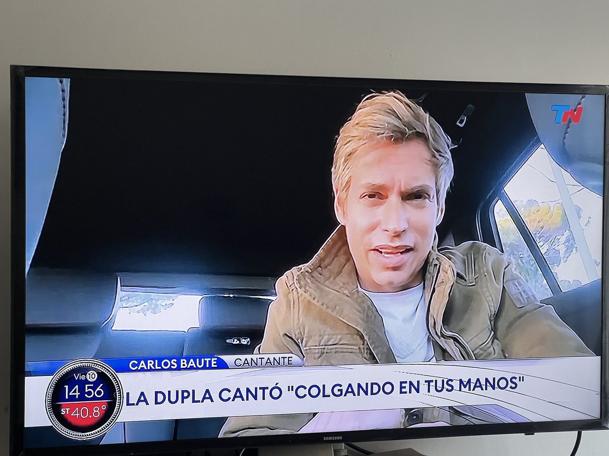 RomiBsAs's tweet photo. @carlosbaute Ahora en #Vivo 
@todonoticias https://t.co/tqlbsQdtoc
