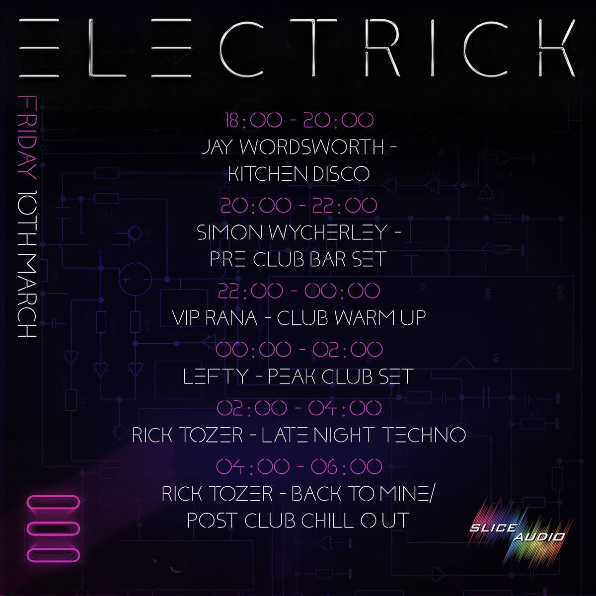 Electrick_music's tweet photo. WE ARE LIVE! with our 12 hour take over of @SliceAudio 

https://t.co/c2dTsPFMit

#dancemusic #electronicmusic #house #techno #techhouse #kitchendisco #clubmusic #classichouse #anthems #oldschooltechno #peaktime #peaktimetechno #warmup #chillout #backtomine #allnightrave #radio https://t.co/AcSKrpFt46