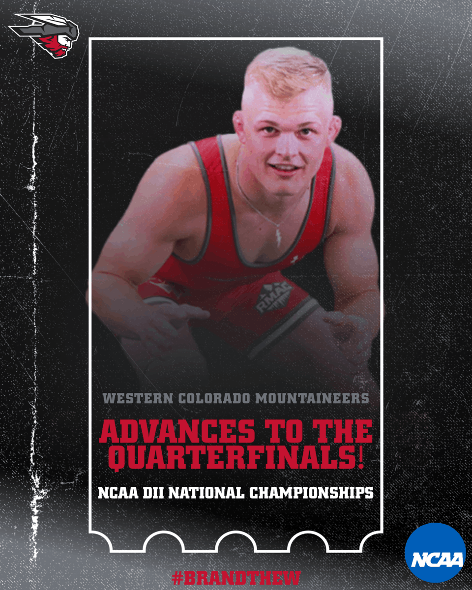 Western Colorado Wrestling on Twitter "Hunter Mullin wins 43 over