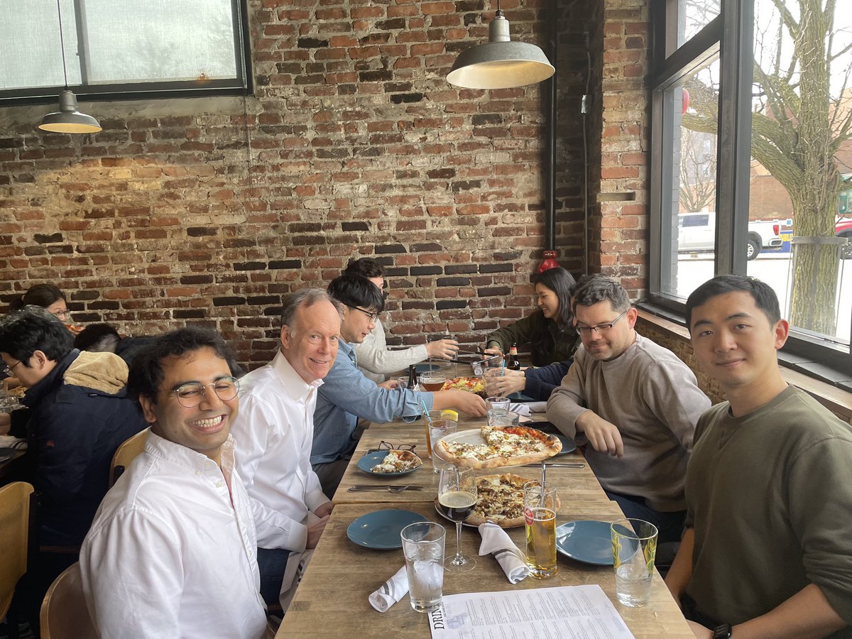 Kaelin lab crushing some za on a Friday to celebrate the labs R35!!!!!