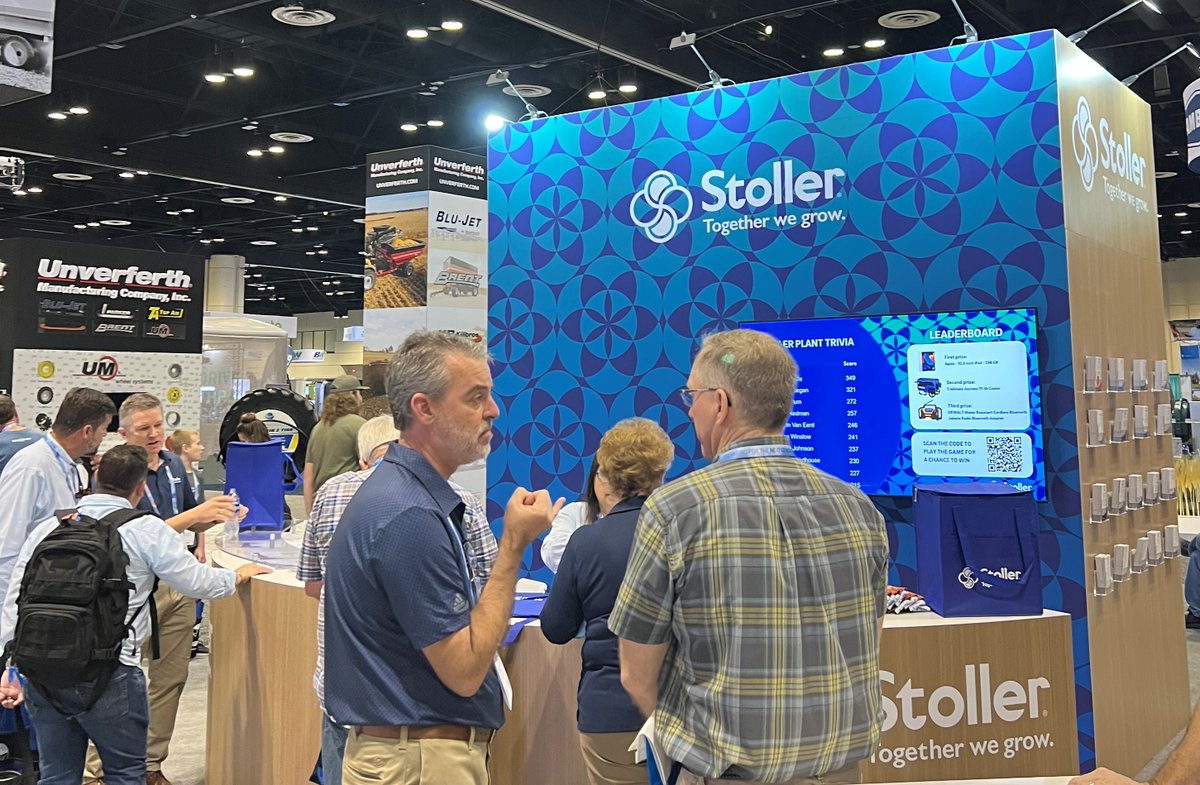 Our <a href="/StollerUSA/">Stoller USA</a> team is having a great day at Commodity Classic and is ready to answer your #biostimulant questions. Come say hi @ booth 2259. #Classic23 #TogetherWeGrow
