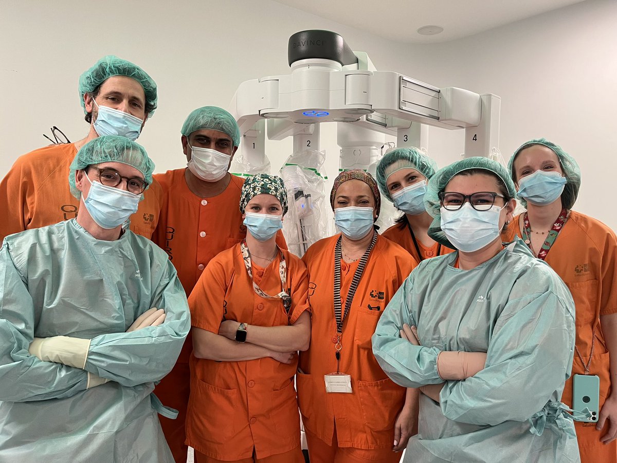 Pat Tejedor (@tejedorpat) on Twitter photo Amazing training day at <a href="/CHgugm/">Cirugia_HGUGM</a> with <a href="/JimkhanMD/">Jim Khan</a> - 🤖 ultra low anterior resection 🤖 Great pleasure operating together again! <a href="/LuismiJ76/">Luismi Jiménez</a> <a href="/PDujovne/">Paula Dujovne</a> <a href="/j_zorritur/">Jaime Zorrilla</a> <a href="/Elenahc46/">Elena Hurtado Caballero</a> thanks! <a href="/ColoproctoHGUGM/">Coloproctología HGU Gregorio Marañon</a> Amazing training day at <a href="/CHgugm/">Cirugia_HGUGM</a> with <a href="/JimkhanMD/">Jim Khan</a> - 🤖 ultra low anterior resection 🤖 Great pleasure operating together again! <a href="/LuismiJ76/">Luismi Jiménez</a> <a href="/PDujovne/">Paula Dujovne</a> <a href="/j_zorritur/">Jaime Zorrilla</a> <a href="/Elenahc46/">Elena Hurtado Caballero</a> thanks! <a href="/ColoproctoHGUGM/">Coloproctología HGU Gregorio Marañon</a>