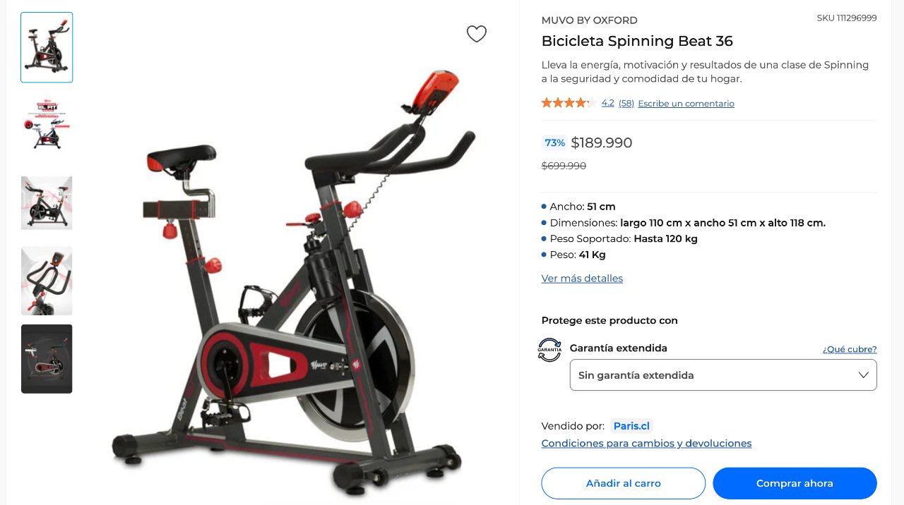 Oxford fitness spinning 6 sale