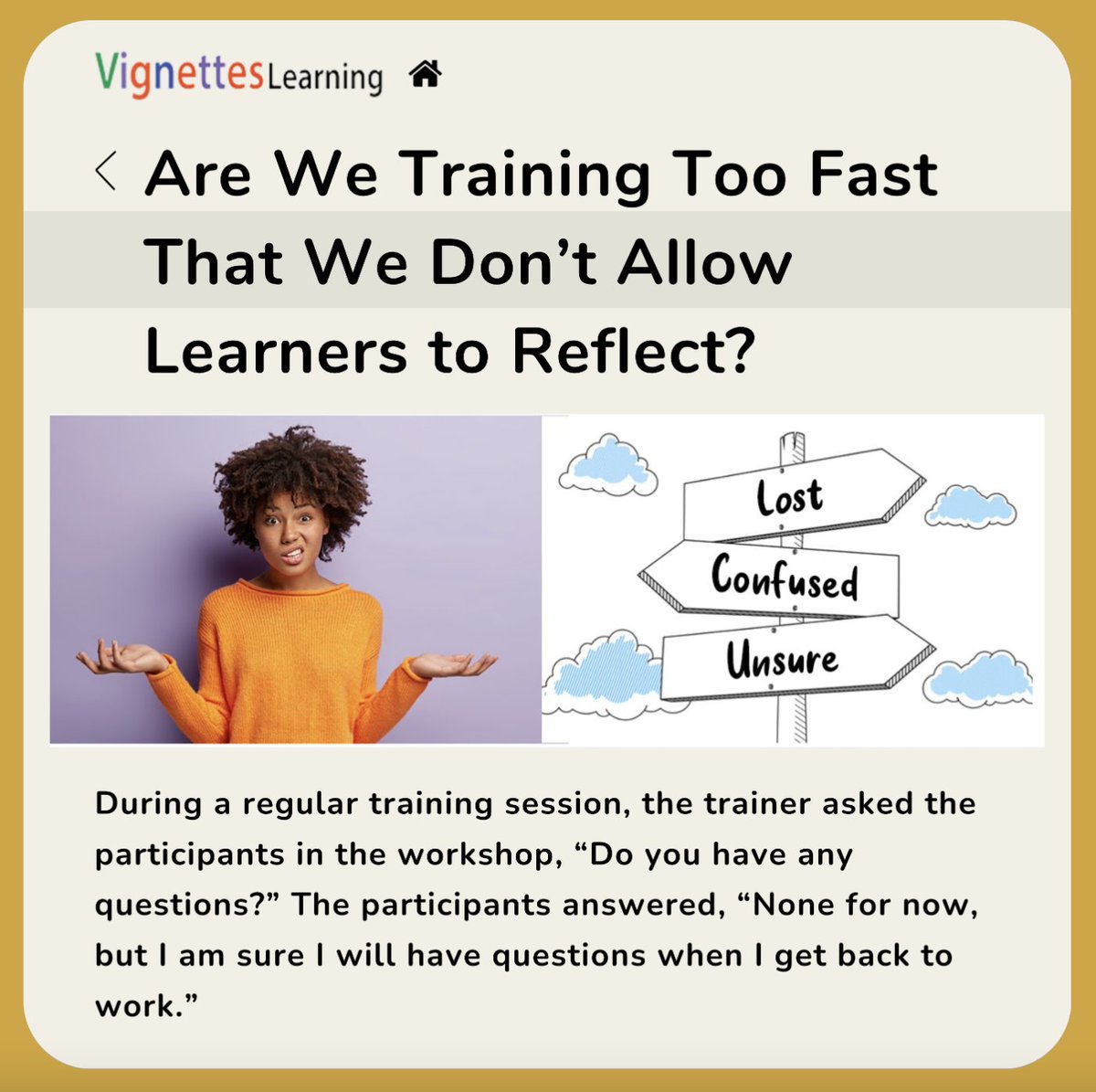 RayJimenez's tweet photo. Gain a deeper understanding of concepts through critically analyzing our responses and their applications to other contexts. 

#remotelearning #instructionaldesign #skillsimprovement #elearning #online #training #fronline #trainers #leaders https://t.co/GNLN06O7qM