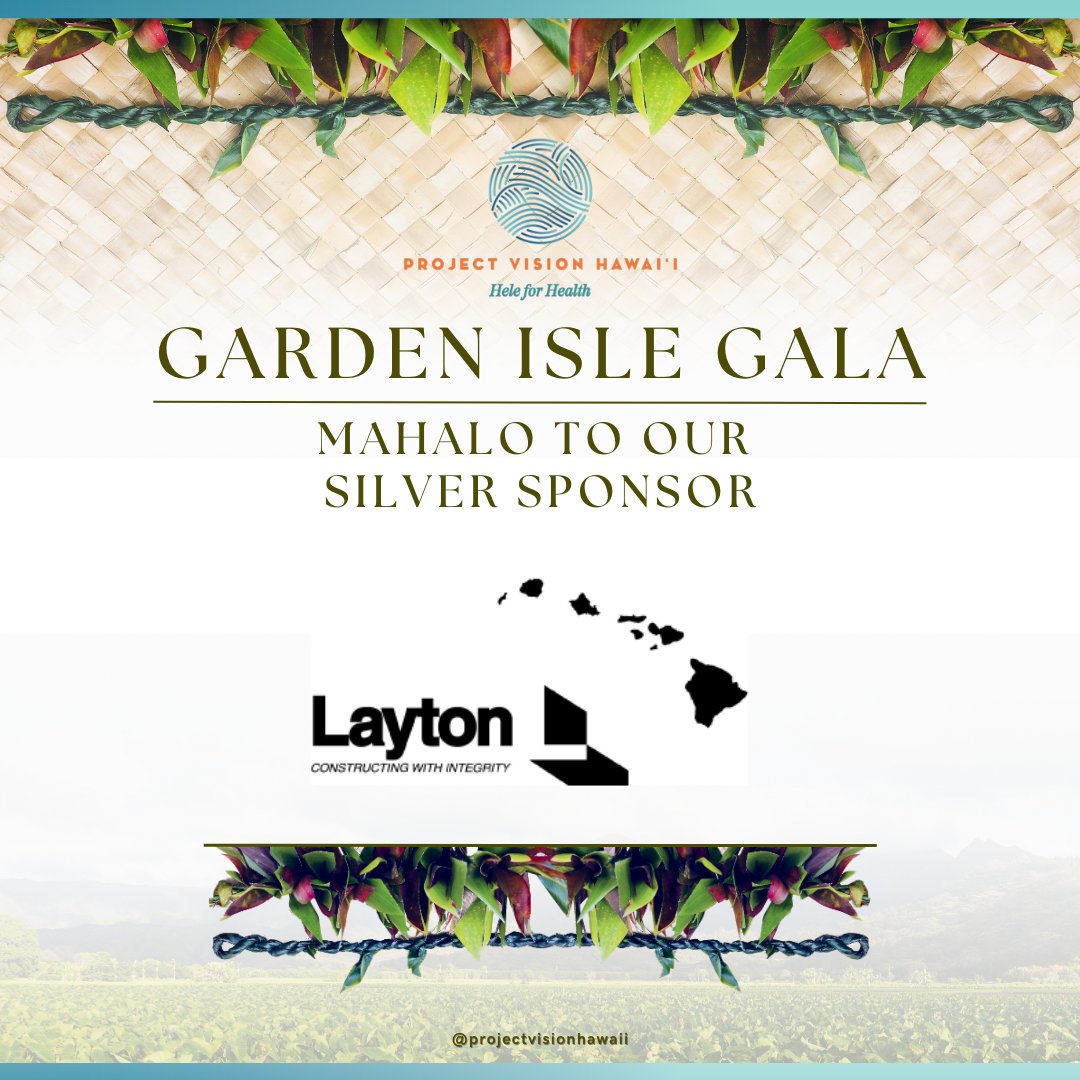 ProjectVisionHI's tweet photo. Mahalo to all of our sponsors for making our first annual Garden Isle Gala possible. We are excited for tonightβs special performances by HΔlau Ka Lei Mokihana O LeinΔ'ala and Josh Tatofi! #mahalosponsors #fundraise #hawaiifundraise #gardenislegala #helpourcommunity #kauai https://t.co/9lpFnmat0Q