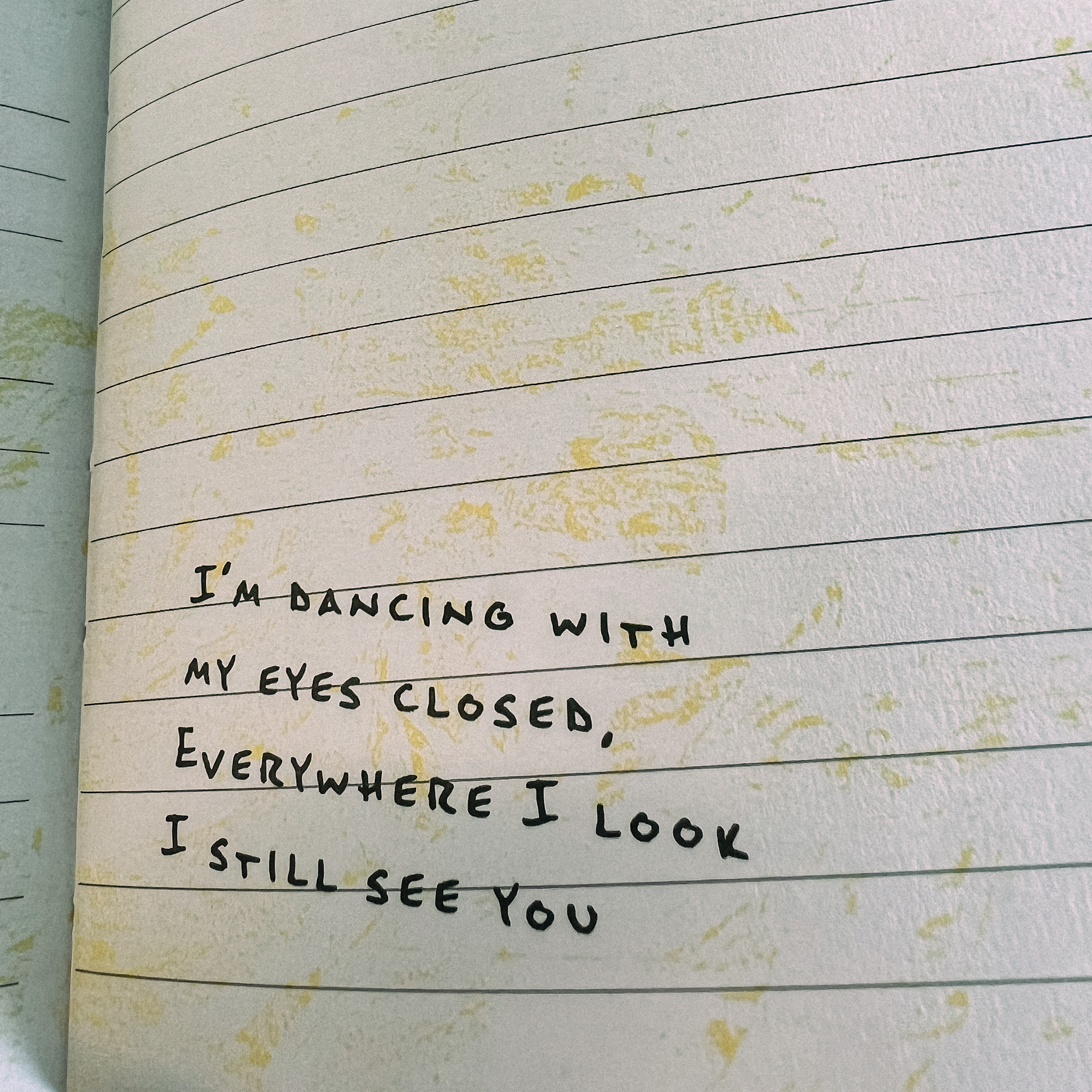 Ed Sheeran HQ on Twitter "I'm dancing with my eyes closed Everywhere I