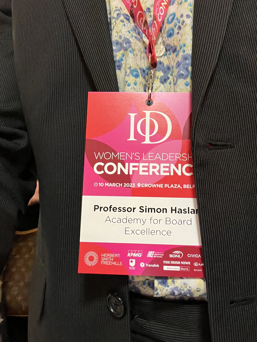 #WLC2023 <a href="/IoDNI/">IoD Northern Ireland</a> - fantastic day, thank you