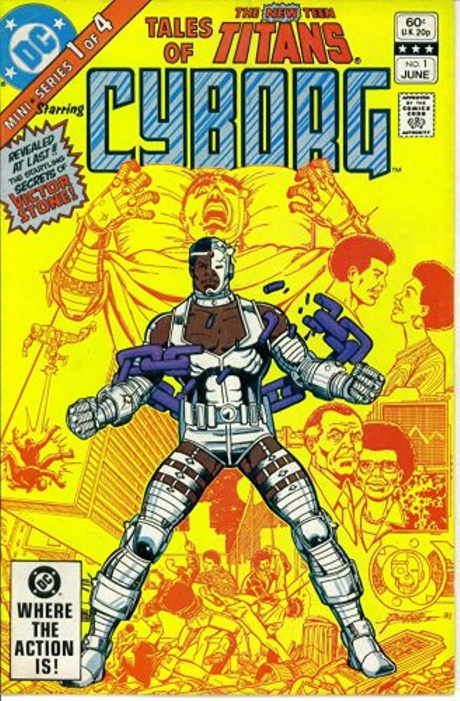 NEW! My #Cyborg  variant cover paying homage to the legendary George Perez! 🙏🏿