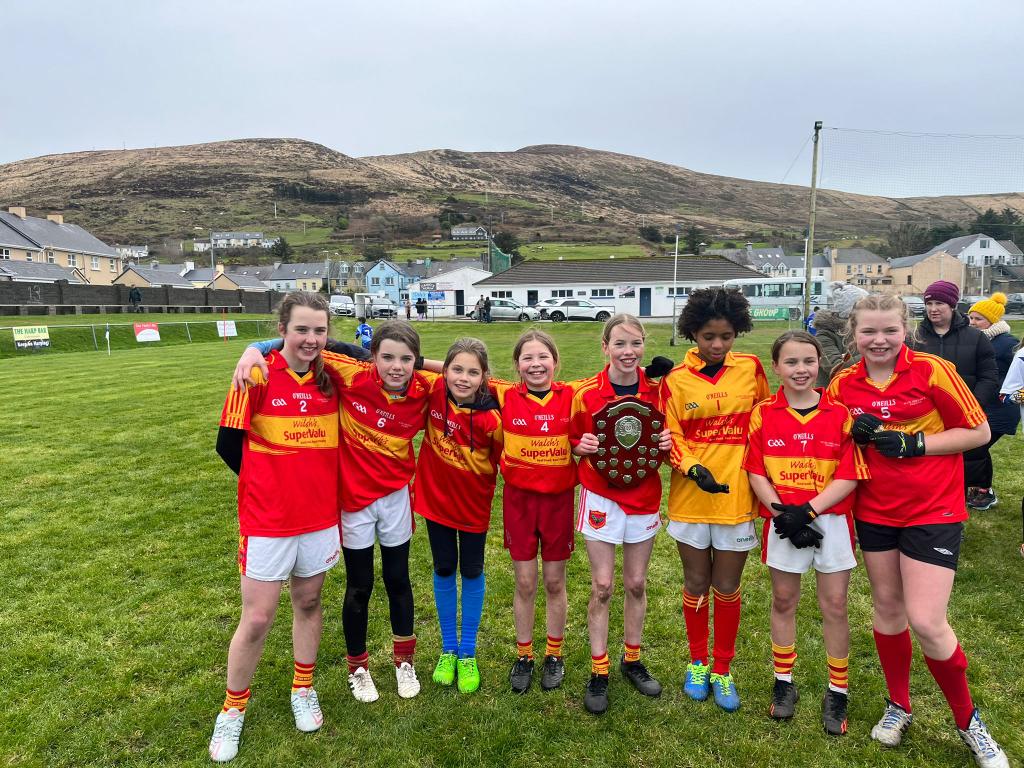 CumannNa's tweet photo. Scoil Dara Eirc Valentia South Kerry Mini Sevens champions @AllianzIreland #Allianz @SouthernGaelsHC @ValentiaGAA @Kerry_Official @cnambnaisiunta https://t.co/2v3SgBRYSn